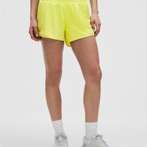 lululemon athletica Women's Bright Yellow Shorts